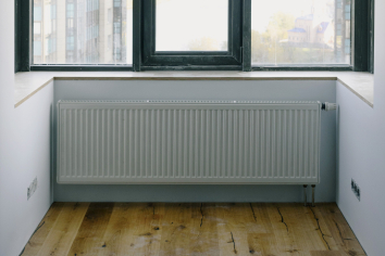 Radiator for oil fired central heating